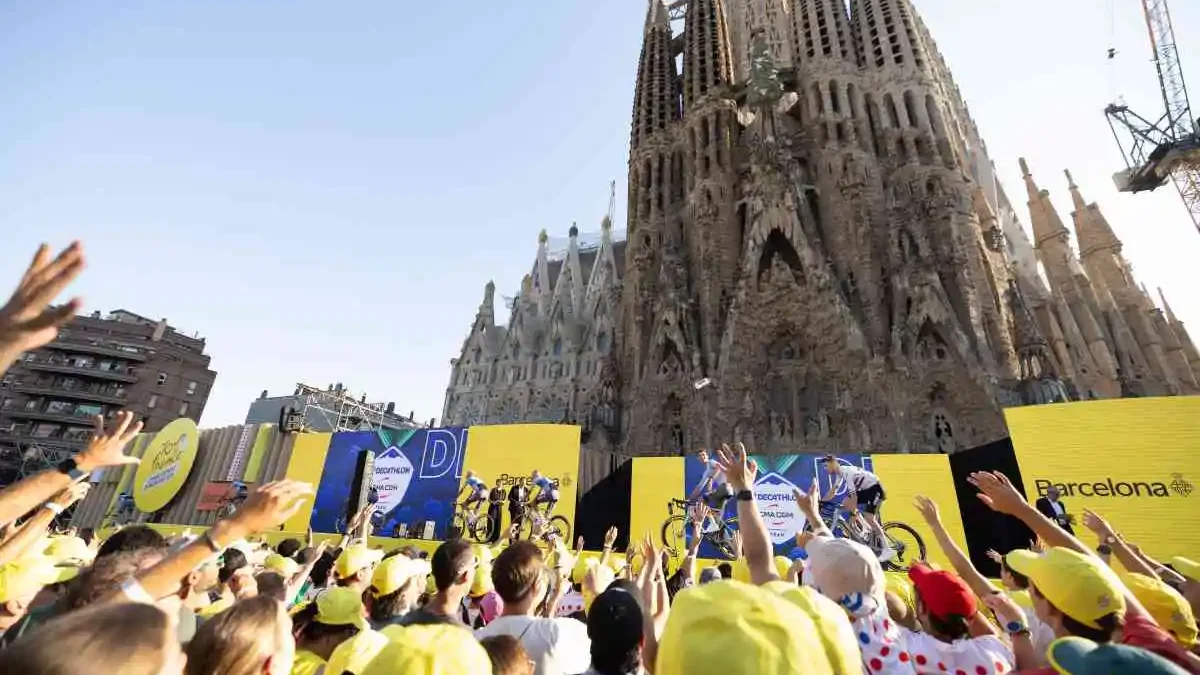 Horarios de salida en la contrarreloj por equipos de la etapa 1 del Tour de Francia