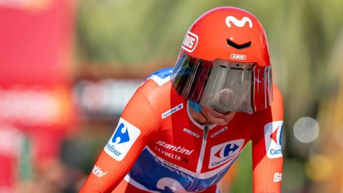 Etapa 19 La Vuelta a España Enric Mas defiende el rojo tras la crono